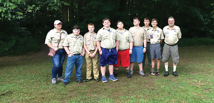 Local Scouts attend Camp Davy Crockett
